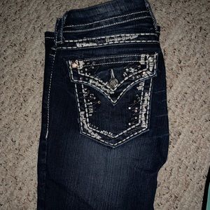 Slim bootcut jeans